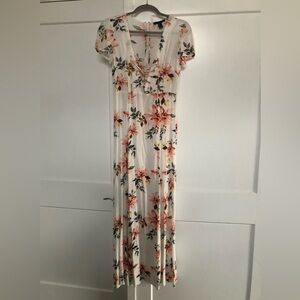 Floral maxi dress